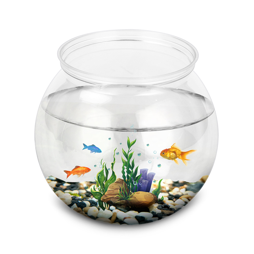 Betta Fish Tank - Пластиковая миска для рыбы, размеры L,