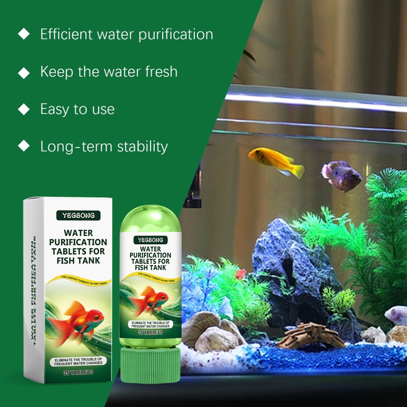 Aquarium Fish Keeping - Таблетки для очистки воды в аквариуме: