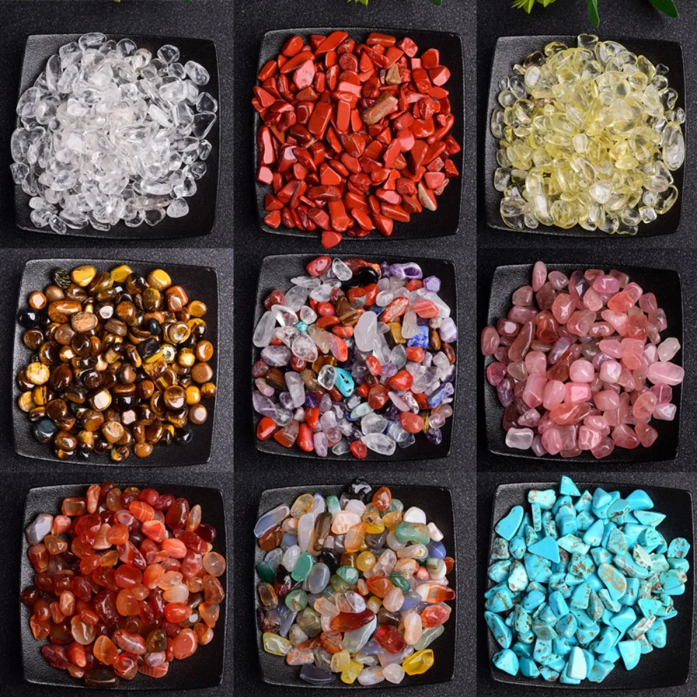 Fish Tank Gravel - Натуральный полированный гравий из агата, кристалл