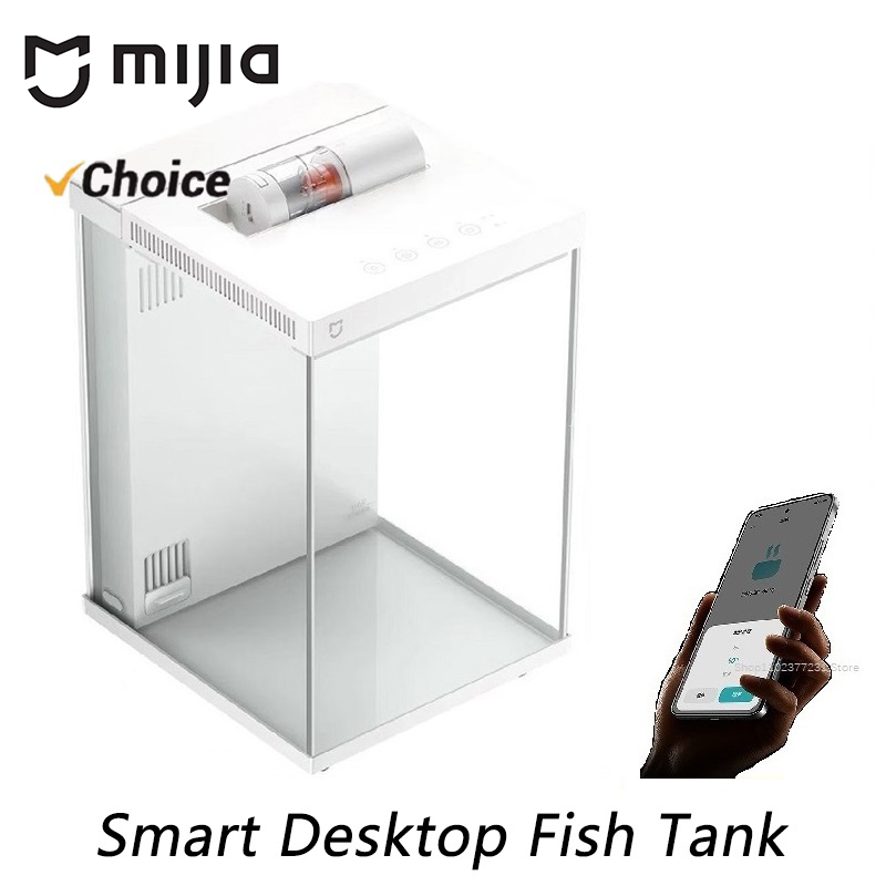 Умный настольный аквариум Miji – обзор и цена Xiaomi Aquarium Fish Tank
