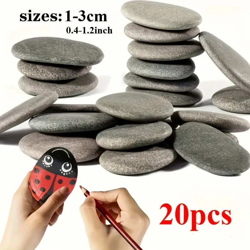 20 шт., натуральные речные кам – обзор и цена Fish Tank Gravel
